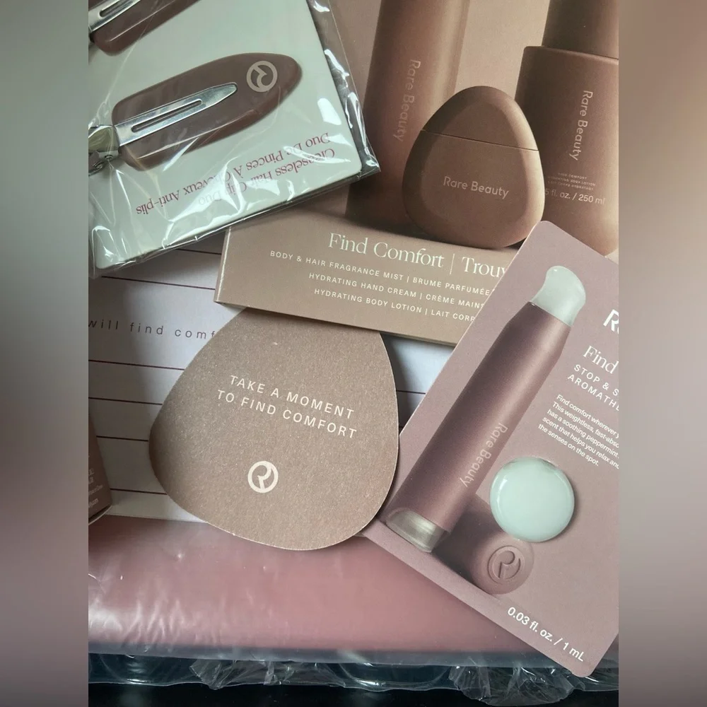 NWT Rare Beauty by Selena Gomez x Sephora Find Comfort Event Box Exclusive